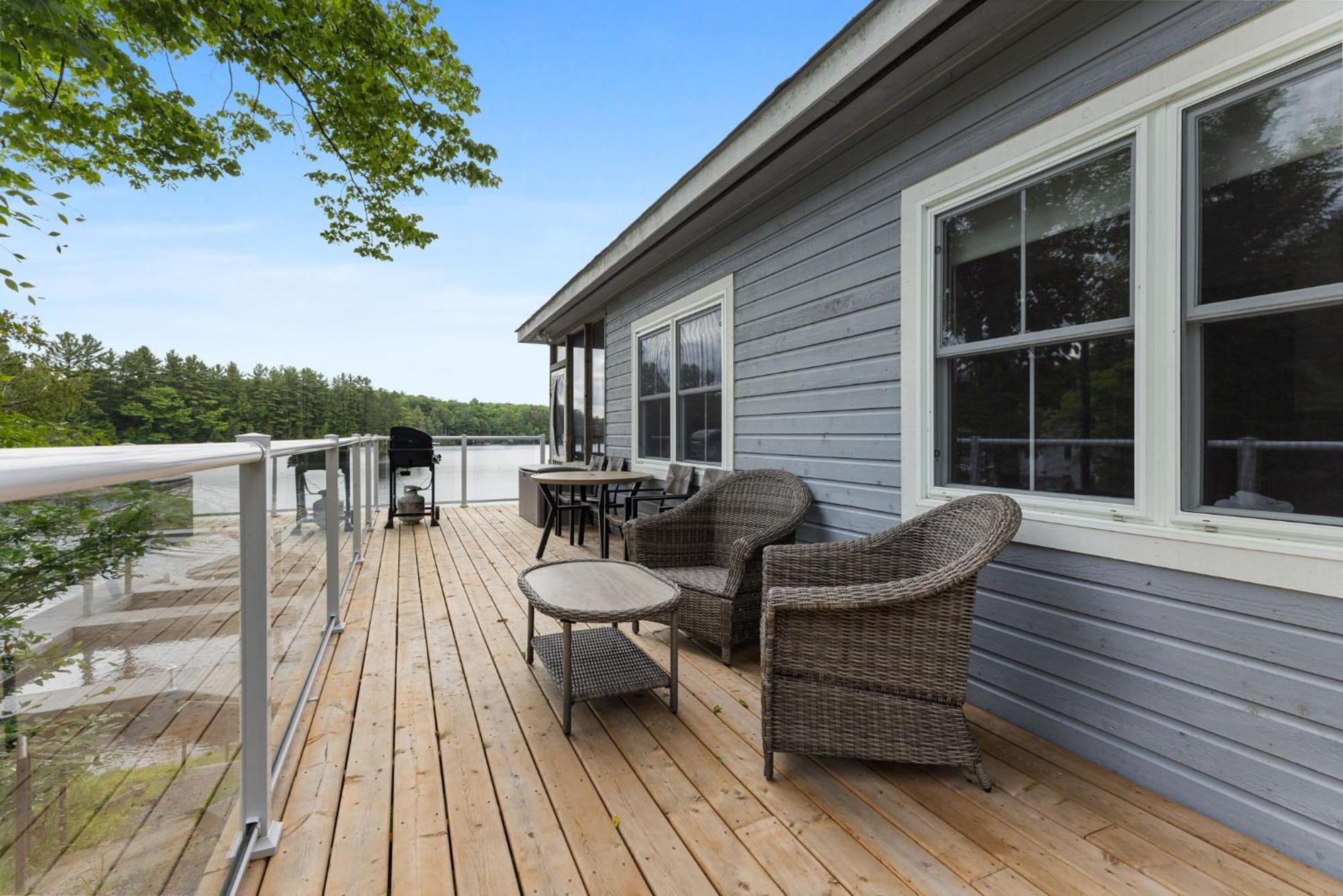 Port Cunnington Lodge Dwight Exterior foto