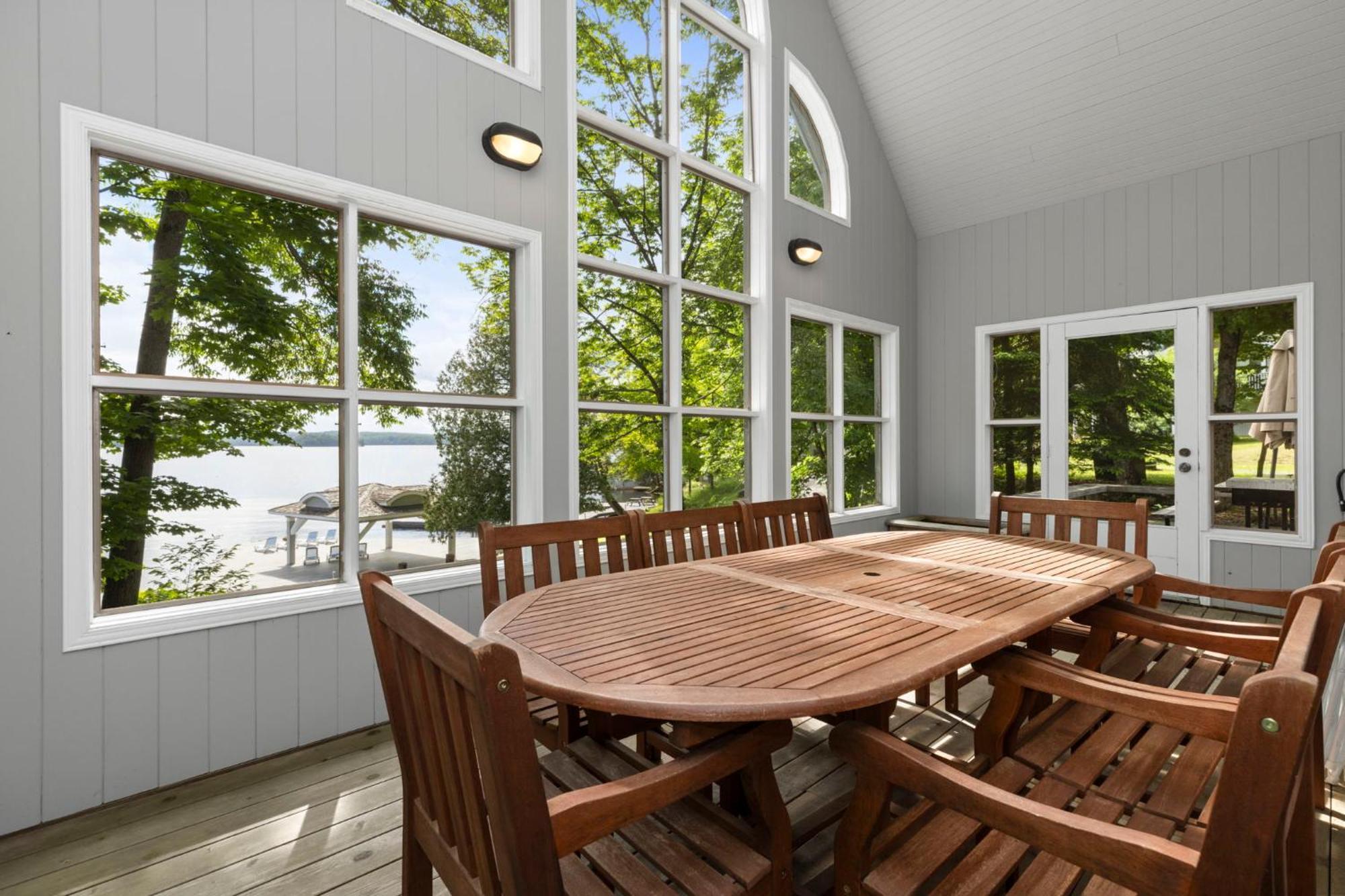 Port Cunnington Lodge Dwight Exterior foto