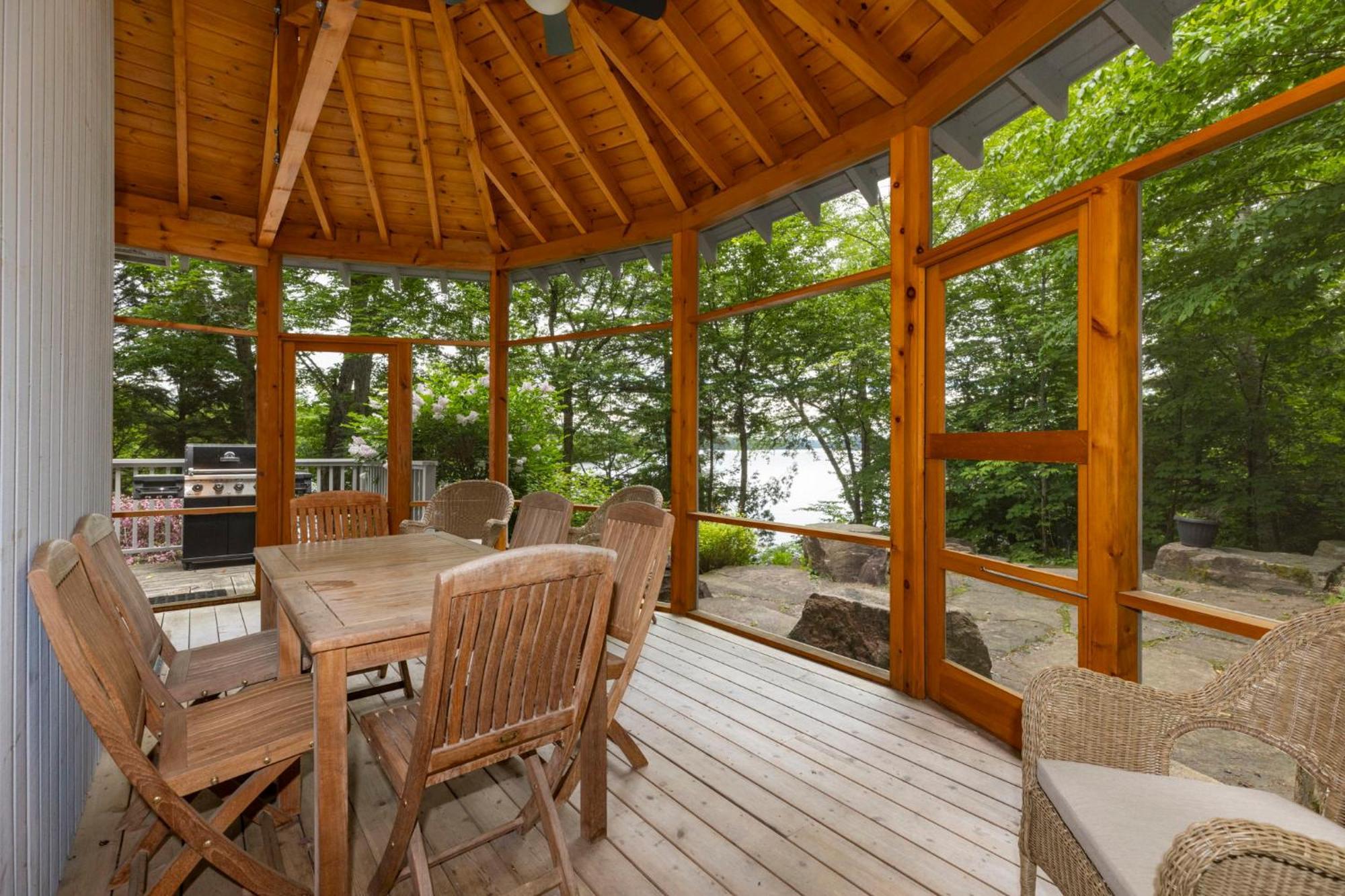 Port Cunnington Lodge Dwight Exterior foto
