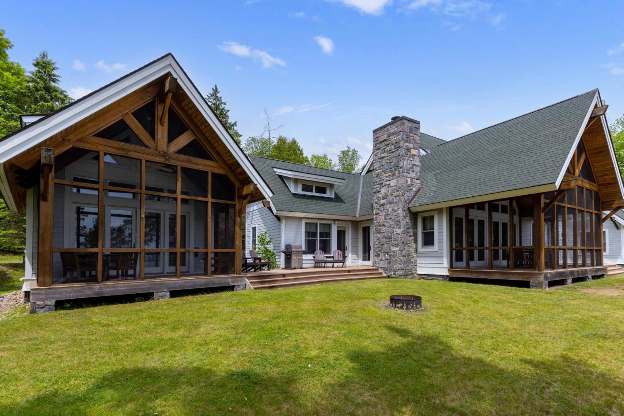 Port Cunnington Lodge Dwight Exterior foto